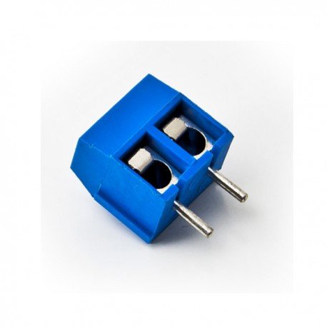 TERMINAL PCB BLOCK SCREW 2 PIN KF301-2P BLUE BIRU -