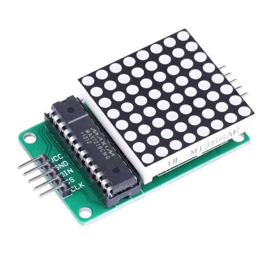 Modul LED Dot Matrix MAX7219 8X8 Arduino