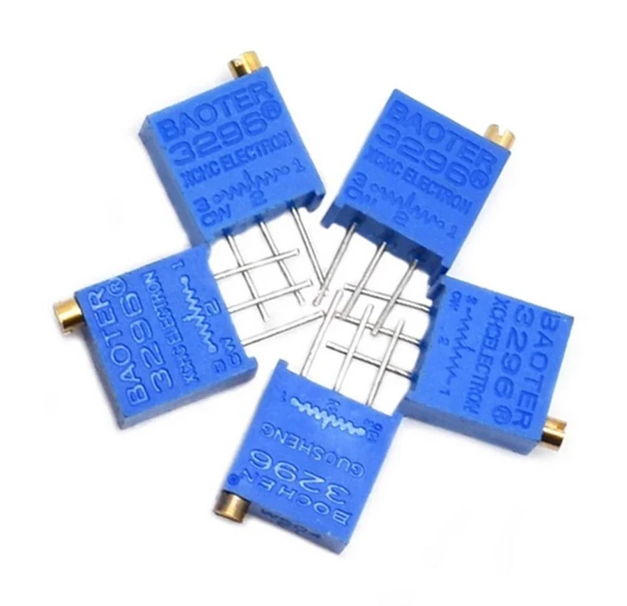 100 X 3296w 3296 Trimmer Potentiometer 100k Ohm Pot Variable Resistor